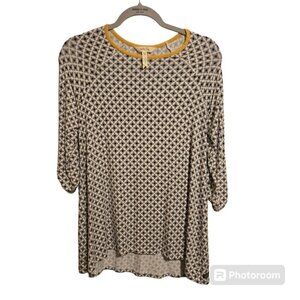 Matilda‎ Jane Women's Small 6 Model Spandex Yellow/Black/Gray/B